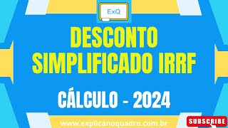 Cálculo IRRF  Desconto Simplificado Parte III [upl. by Suivart682]