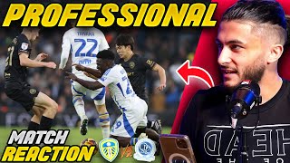 Flat but Professional performance  Leeds 20 QPR  match breakdown [upl. by Adanar276]