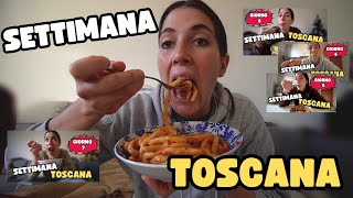 SETTIMANA DI CIBO SOLO TOSCANO [upl. by Allisirp]