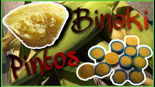 Binaki  Pintos Recipe  Steamed Corn Cake  Lutong Tiktik by Ghie [upl. by Amalbena]