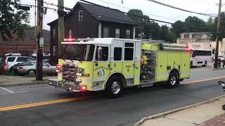 Ossining New York fire parade 2023 [upl. by Fey]