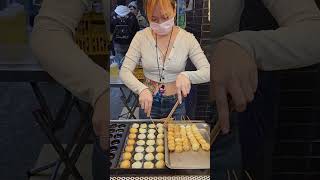 Taiwanese Street Food Shilin Night Market shorts [upl. by Nauqes131]