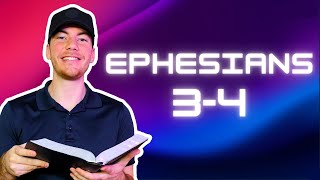 ✝️ Day 319 The Bible in a Year Ephesians 34  gospel discord about nicene [upl. by Giulietta]