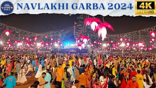 Vadodara Navratri Festival 2024  Vadodara Navlakhi Garba 2024  Vadodara Garba 2024 [upl. by Udele]