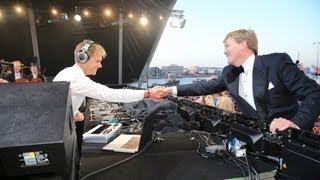 Armin van Buuren amp The Royal Concertgebouw Orchestra perform for new Dutch king WillemAlexander [upl. by Montano]