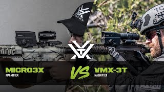 Micro3X Magnifier vs VMX3T Magnifier [upl. by Aeki423]