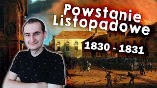 Powstanie listopadowe Przyczyny przebieg i skutki Klasa 7 [upl. by Ainet]