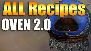 Destiny 2 ALL Recipes  Evas Holiday Oven 20 Dawning Cookie Recipes [upl. by August575]