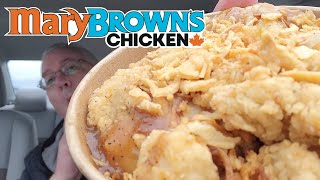 Review  Mary Browns New MashUp Bowl Mashed Potatoes Chicken Crispy Onions and Gravy [upl. by Jotham]