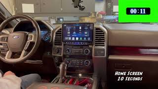 iLXF511 •••••••• FORD F150 •••••••• Maestro BOOT UP TIME TEST  Wireless CarPlay [upl. by Oicnerual]