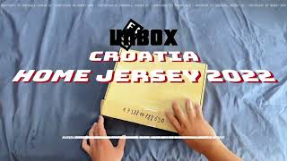 Unboxing Croatia home jersey 2022 [upl. by Macintyre433]