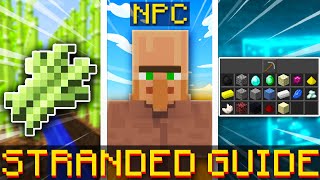 Beginner Guide for Stranded Mode in Hypixel Skyblock [upl. by Salli]