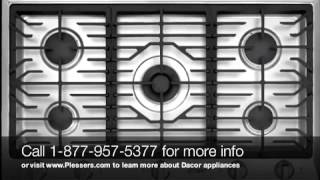 DCT365SNG Dacor cooktop video from Plesserscom the internets appliance source [upl. by Tewell529]