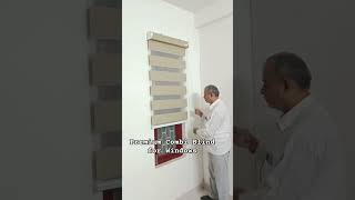 ll How Combi blind works ll Premium combi blindsagsdecor agsjawali capedecor reliabledrapes [upl. by Rebliw]