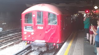 Heritage Piccadilly Special  1938 Tube Stock  Departing Oakwood Station  09072023 [upl. by Peti152]