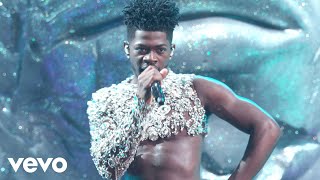 Lil Nas X  DEAD RIGHT NOWMONTEROINDUSTRY BABY 64th GRAMMY Awards Performance [upl. by Creamer]