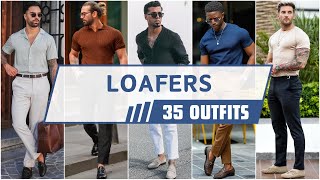 35 Ways to Style Loafers for Summer 2024  Mens Fashion [upl. by Amalie368]