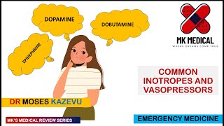 Inotropes amp vasopressors  Dobutamine Epinephrine amp dopamine [upl. by Muriel325]