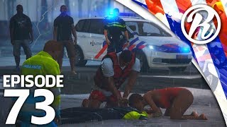 GTA5 SURFER GERAAKT DOOR BLIKSEM REANIMATIE  Royalistiq  Nederlandse Politie 73 [upl. by Inessa719]