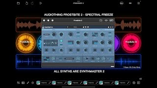 FROSTBITE 2  Spectral Freeze by AudioThing  Demo with Loopy Pro  iOS [upl. by Nimrahc]