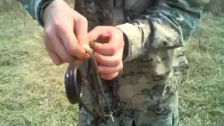 Conibear Trapping  Part 2 Rope Set Method [upl. by Aihsena]