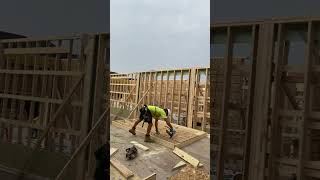 Raised wall framing [upl. by Edison]