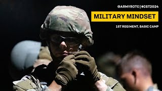 Military Mindset  1st Regiment Basic Camp  CST 2024 [upl. by Fedak668]