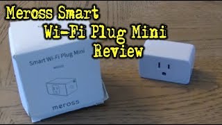 Meross Smart WiFi Plug Mini Review [upl. by Stanwin693]