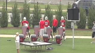 Linebacker Drills  Sled Progression [upl. by Nevs963]