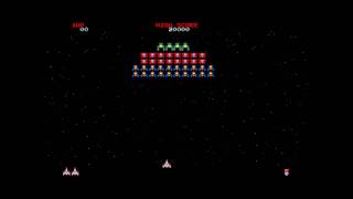 Galaga Level Advance Noise HD [upl. by Naamann]