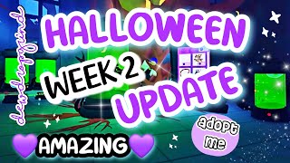 Adopt Me Halloween Update WEEK 2 adoptme halloween [upl. by Glyn839]