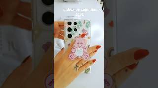 unboxing capinhas S23 ultra samsung s23ultra [upl. by Ennylhsa]