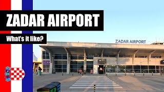 🇭🇷 Whats ZADAR Airport like after security  Croatia [upl. by Lramaj]