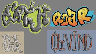 4 Digital Graffiti videos [upl. by Nahguav]