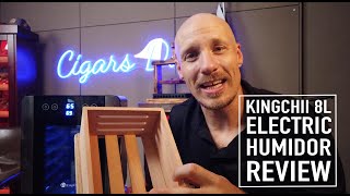 KingChii 8L Electric Humidor Review [upl. by Lerim]