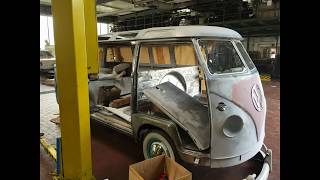 VW T1 Restauration ✅ Karosseriebau Berlin ✅ Verzinnen [upl. by Gannon]