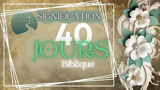 40 Jours Biblique [upl. by Madancy711]