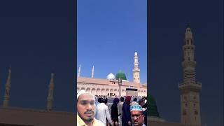 Madeena ka deedar masjidenabwi masjideaqsha madeenashareef haragumbad greenscreenvideo sorts [upl. by Airtemed778]