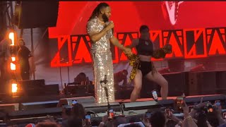 Flavour performing live on stage in GHANA 🇬🇭 BIG BALLER [upl. by Adnima]