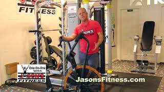 Octane Fitness AirdyneX reviewed on OneOnOne with Jasons Fitness [upl. by Einahpts257]