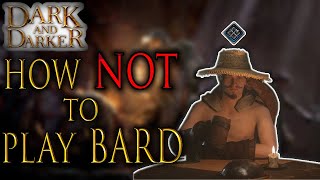 THIS Game is PURE CHAOS  Path to Pathfinder  Dark and Darker High Roller Bard Gameplay [upl. by Atekihs]