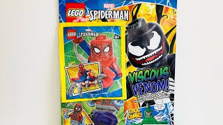 Lego Marvel SpiderMan Magazine SpiderCrawler 2024 [upl. by Niwle]