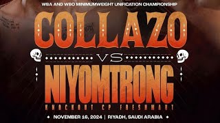 Oscar Collazo Vs Thammanoon Niyomtrong Trailer [upl. by Yromem]