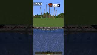 Frabjous plays 1x tnt jump to 64x tnt jump in Minecraft minecraft shorts [upl. by Mulry]