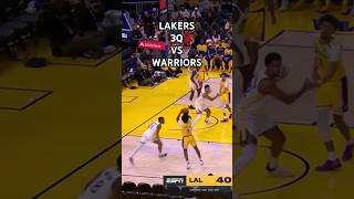 Los Angeles Lakers 3rd quarter highlights vs Golden State Warriors [upl. by Ijies]