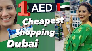 DUBAI Cheapest Shopping 1 DHS SHOPPING DUBAI mamtasachdeva dubaishopping cheapshoppingdubai [upl. by Esorrebma546]