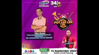 PART 2 Perkongsian quotTravel Backpackquot di Radio Kedah FM [upl. by Htims765]