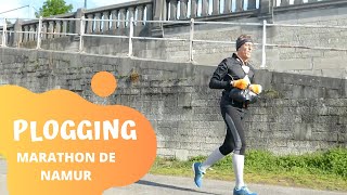 Plogging  Marathon de Namur [upl. by Trini498]