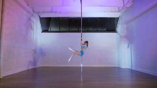 7 RingsAriana Grande Pole routine [upl. by Llirrem]