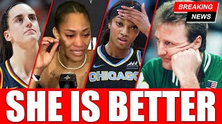 2 Minutes Ago Larry Bird DESTROYED Aja Wilson amp Angel Reese for THROWING SHADES On Caitlin Clark [upl. by Neerual187]